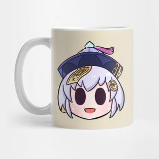 Genshin Impact Qiqi chibi head Mug